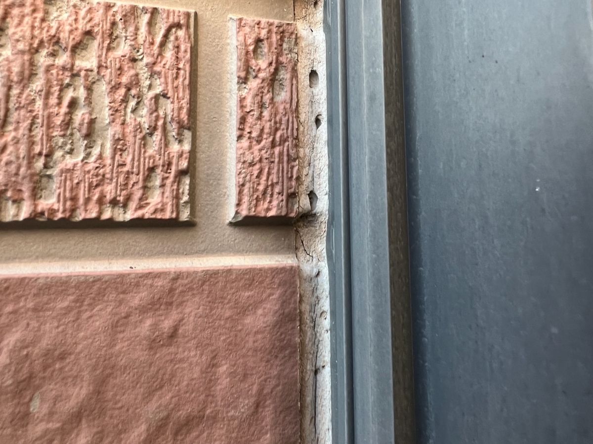 【和歌山市】　M様邸<br>『グレージュの外壁にベージュのアクセントが重厚感溢れる素敵な仕上がりに…✧₊°』ウルトラTOP塗布9